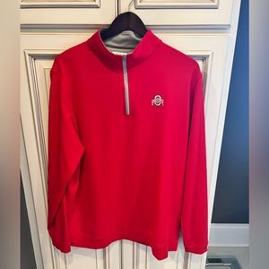 Peter Millar Ohio State University (OSU) size XL quarter zip